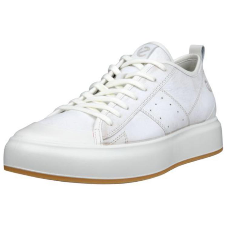 Ecco Wear resistant And Lightweight Low Top Skateboard Shoes Men's White