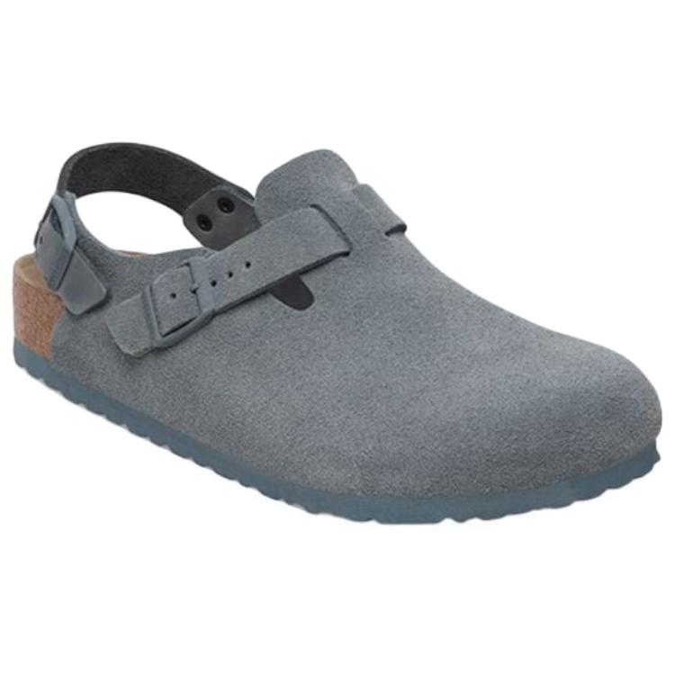Birkenstock Tokio Low Top Casual Shoes Unisex Gray Narrow