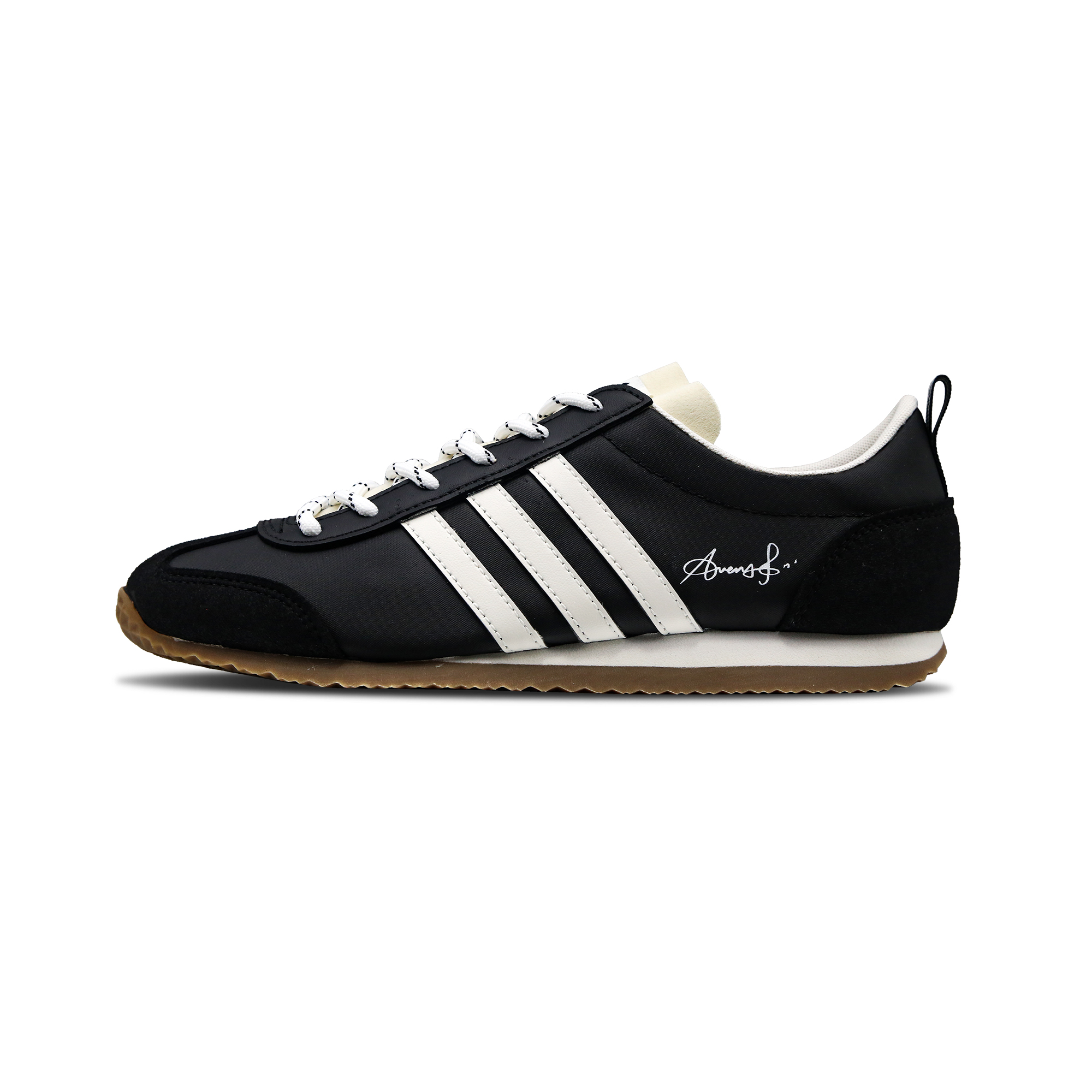 Adidas Neo VS JOG 2.0 'Monolith' Abrasion Resistant Low top Casual Shoes Unisex Black White