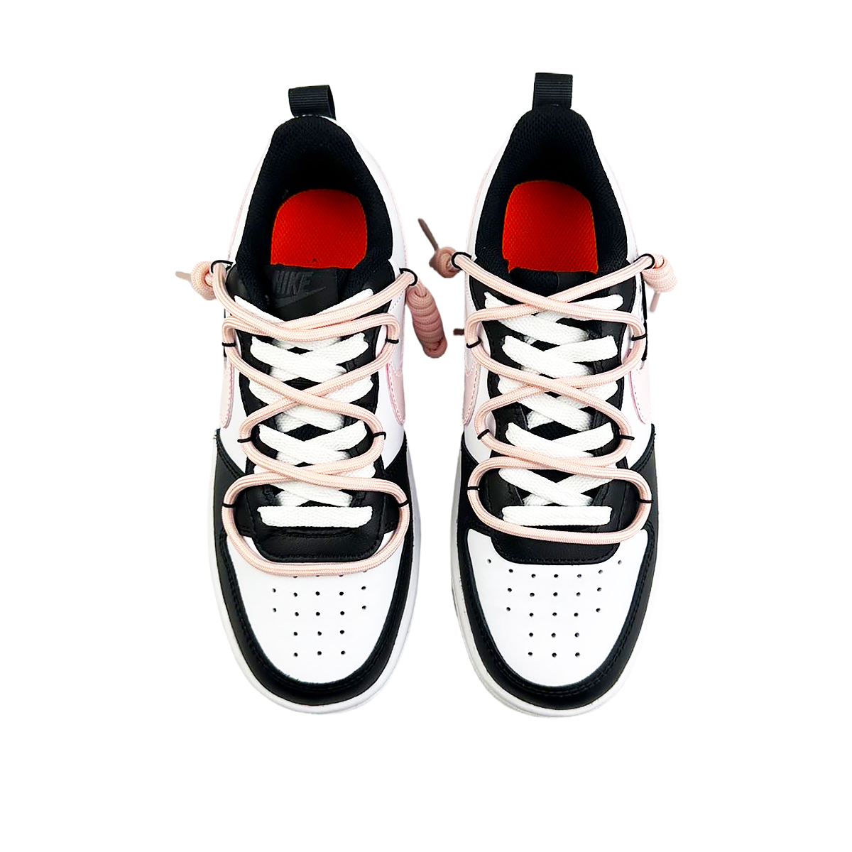 Nike Court Borough Slip-Resistant Low-Top Skateboard Shoes GS Black Pink купить в интернет-магазине Yoocart с быстрой доставкой по России.