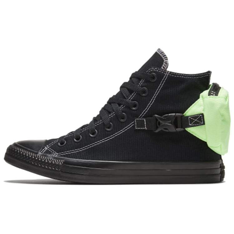 Converse Chuck Taylor All Star Buckle Up High 'Black Ghost Green'