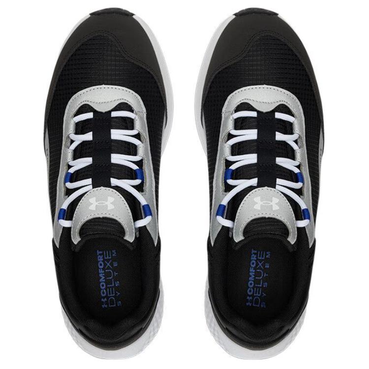 Under Armour Anti Slip Wear Resistant Low Top Casual Shoes Men's Black