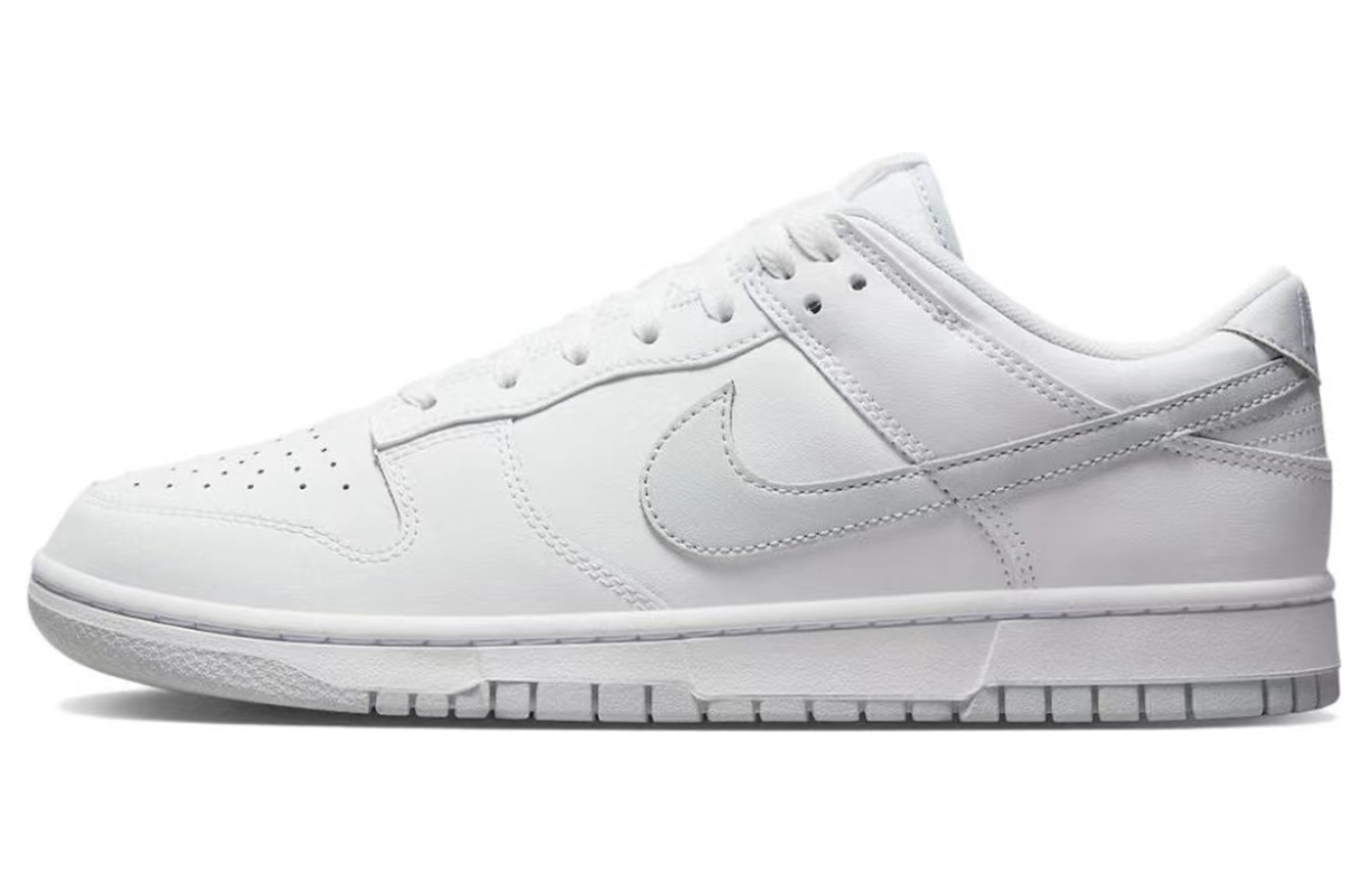 Nike Dunk 'Pure Platinum' Anti-Slip Wear-Resistant Low-Top Skateboard Shoes Men's Blue Green