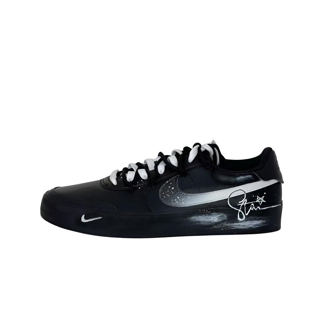 Nike Court Shot Meteorite Size 2 Lightweight And Breathable Low top Skateboard Shoes Men's
