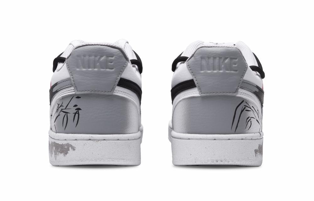 Nike Court Vision 1 Crane Green Mountain Slip Resistant Low Top Skateboard Shoes Men's Light Gray купить в интернет-магазине Yoocart с быстрой доставкой по России.