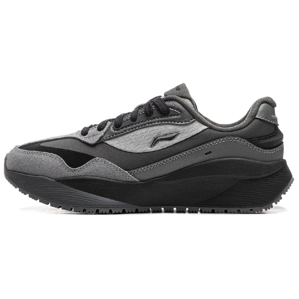 LiNing Load Capacity 2.0 Non slip Lightweight Low Top Casual Shoes Women's Gray Black