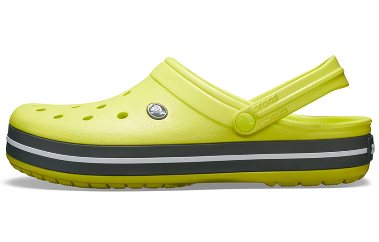 Crocs Crocband Clogs 'Citrus Grey'