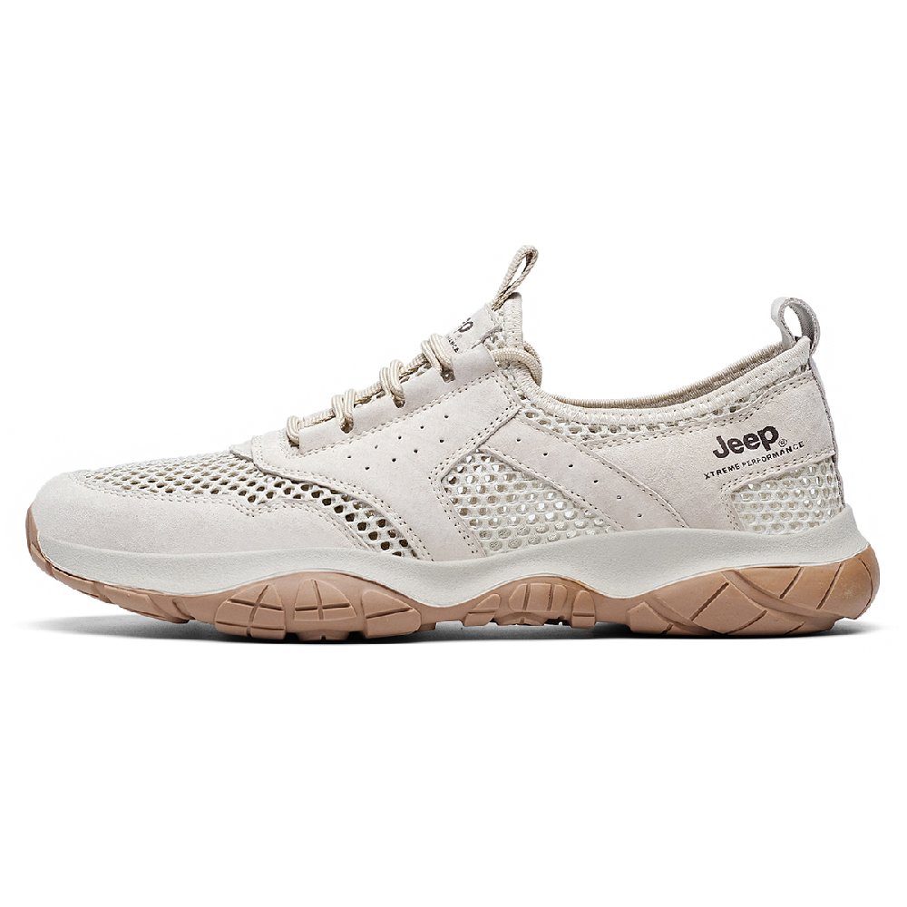Jeep Low Top Casual Shoes Men's Sand