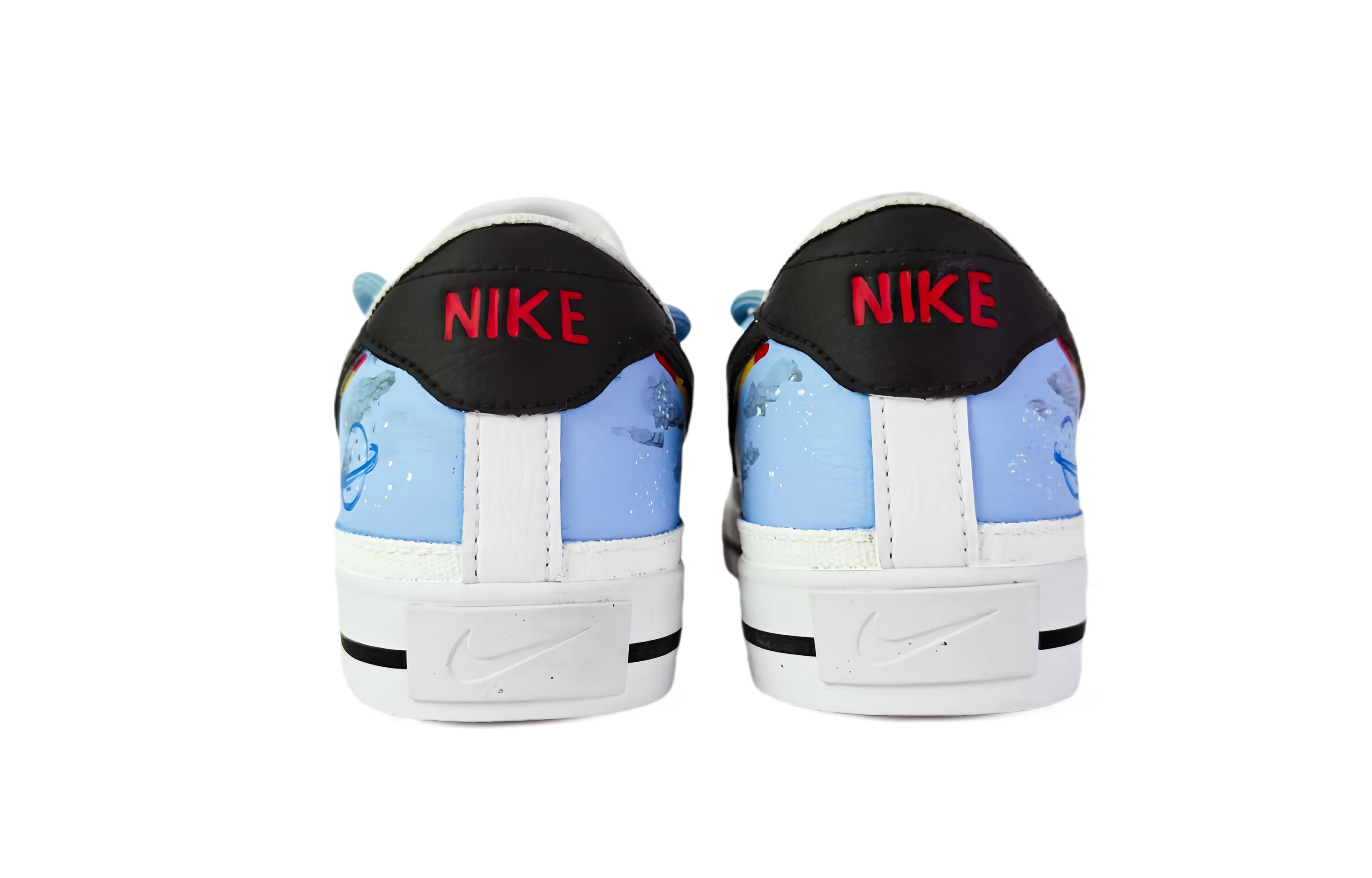 Nike Court Legacy Walking In Space Cushioning Low top Skateboard Shoes Unisex Sky Blue купить в интернет-магазине Yoocart с быстрой доставкой по России.