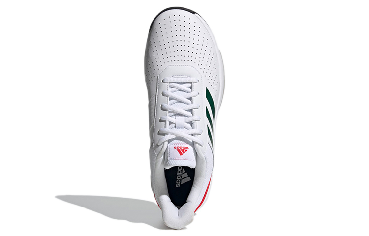 Adidas Courtsmash Shoes White/Green/Red купить в интернет-магазине Yoocart с быстрой доставкой по России.
