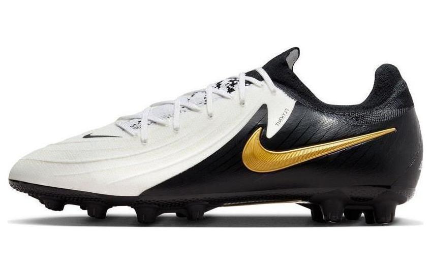 Nike Phantom GX HG Rubber Short Studs Cushioned Anti-Slip And Wear-Resistant Lightweight Soccer Shoes Men's Black White