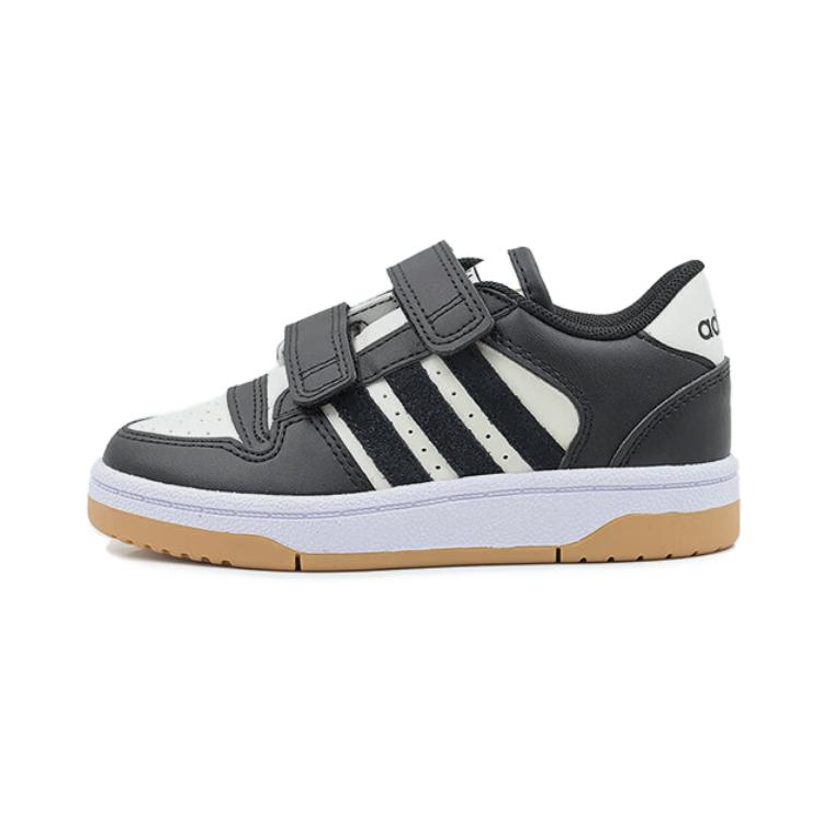 Adidas Anti-Slip And Wear-Resistant Balance Low-Top Kids' Skateboarding Shoes Black Children Aged 3-7 Years Old
