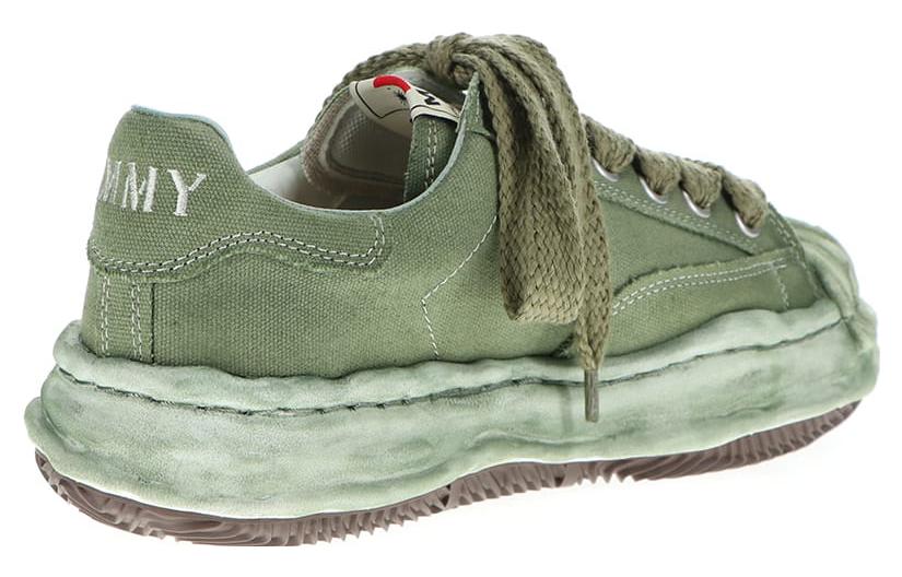 MIHARA YASUHIRO Blakey OG Sole Low Green Overdye купить в интернет-магазине Yoocart с быстрой доставкой по России.