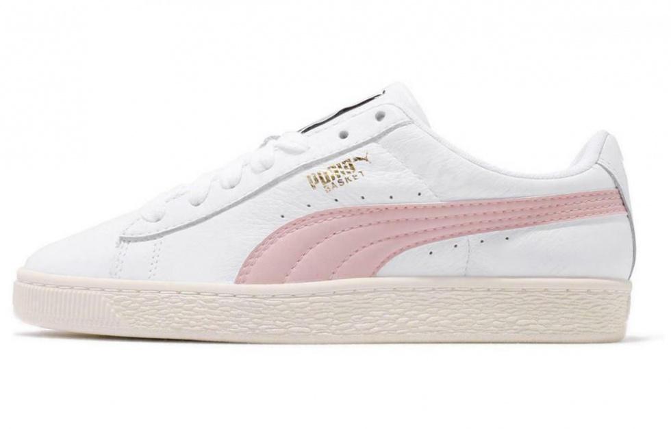 PUMA Basket Classic Lfs 'White Bridal Rose' Women's