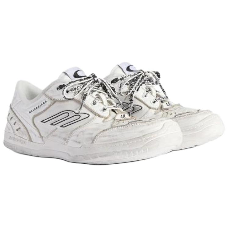 Balenciaga 25 Qixi Festival Collection Hamptons Worn Out Low top Casual Shoes Women's White купить в интернет-магазине Yoocart с быстрой доставкой по России.