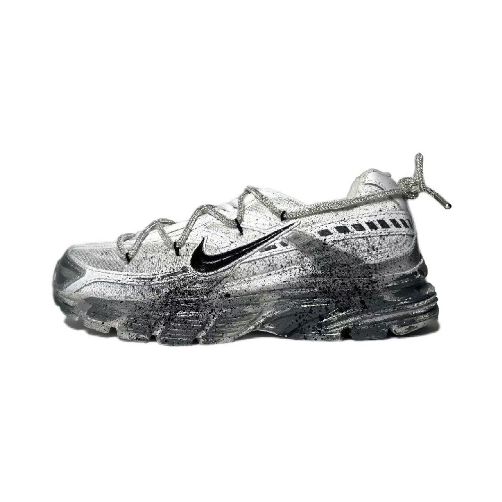 Nike Initiator Cushioning, Wear Resistant Low Top Casual City Commute Running Shoes Unisex Black