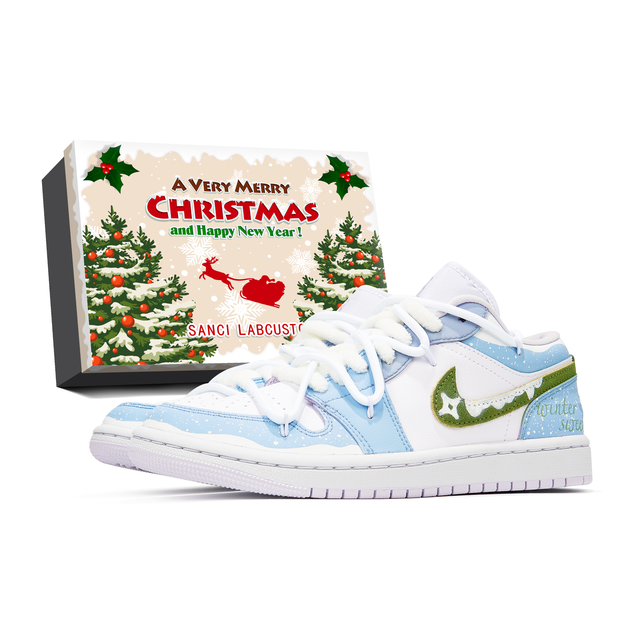 Jordan Air Jordan 1 Low Top Vintage Basketball Shoes Women's White Blue