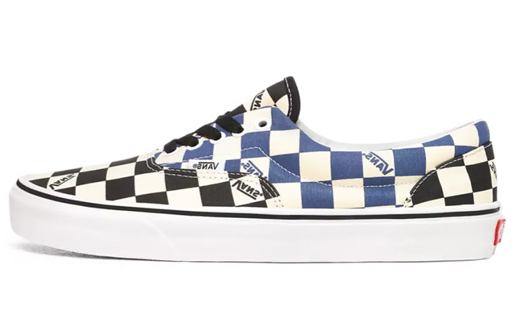Vans Era Big Check Black Navy