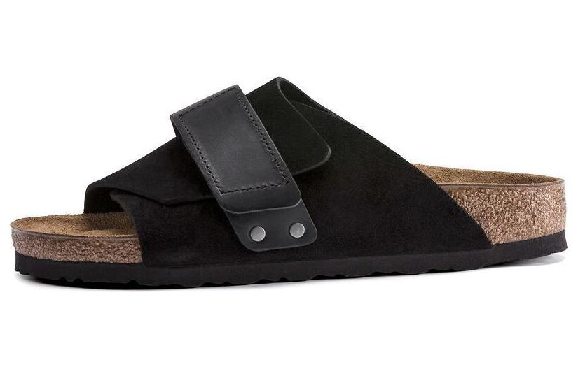 Birkenstock Slide Slippers Unisex Black Narrow