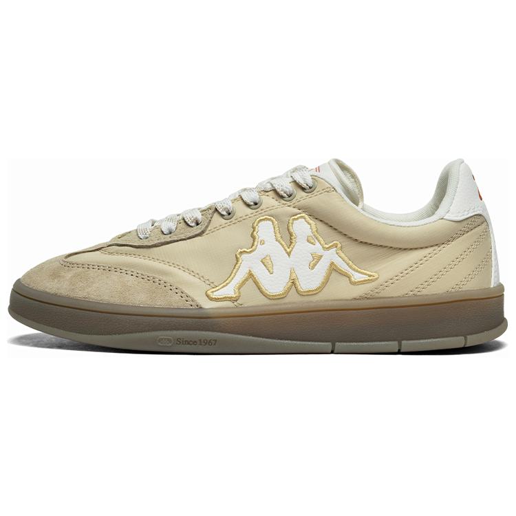 Kappa Tifo Anti Slip Wear Resistant Low Top Skateboard Shoes Unisex Khaki