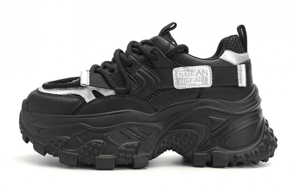 EBLAN Wear-resistant And Lightweight Mid-Top Chunky Sneakers Women's
