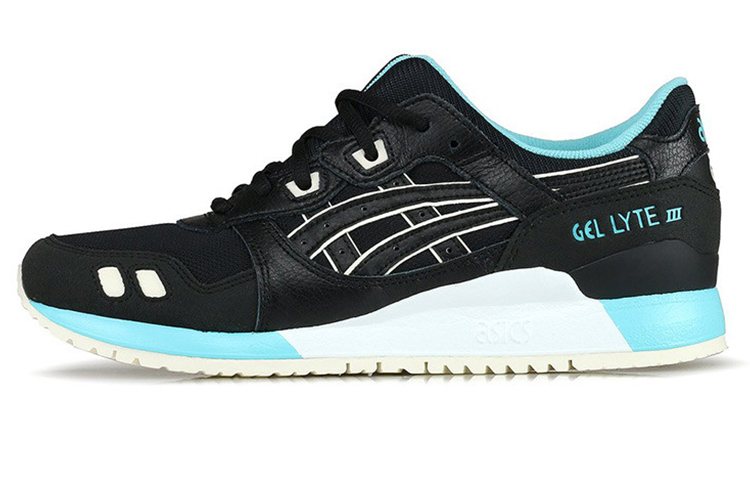 Asics Gel Lyte Iii Black Aqua