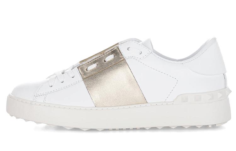 Valentino Open Low Top Casual Shoes Women's White