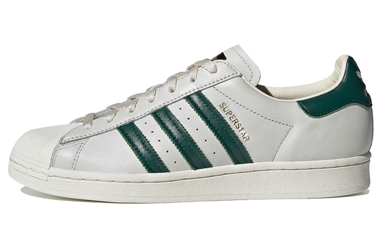 Adidas Originals Superstar Off White Collegiate Green