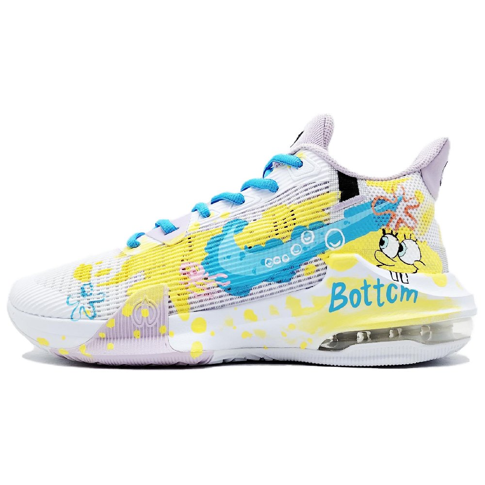 Nike Air Max Impact Cushioning Anti-Slip And Wear-Resistant Low-Top Basketball Shoes Unisex Yellow