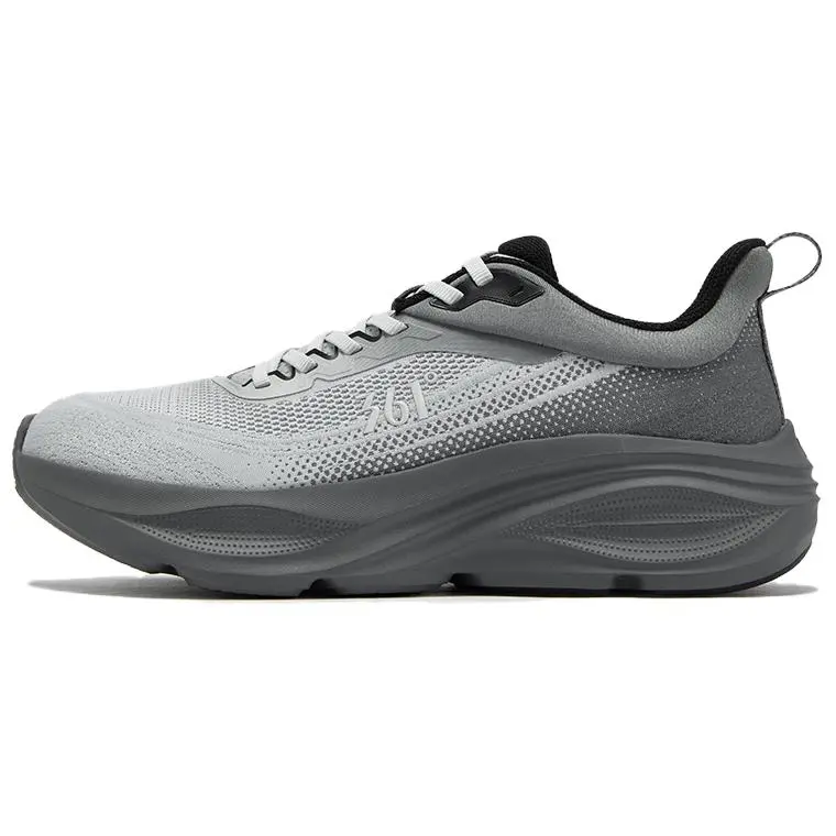361° Cushioning, Wear Resistant Low Top Casual Running Shoes Men's Gray