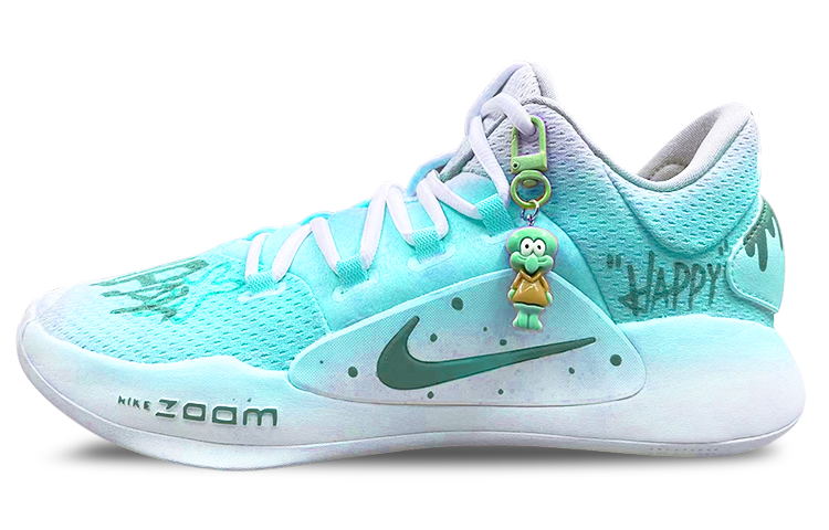 Nike Hyperdunk X Anti-Slip Wear-Resistant Low-Top Basketball Shoes Men's Green White