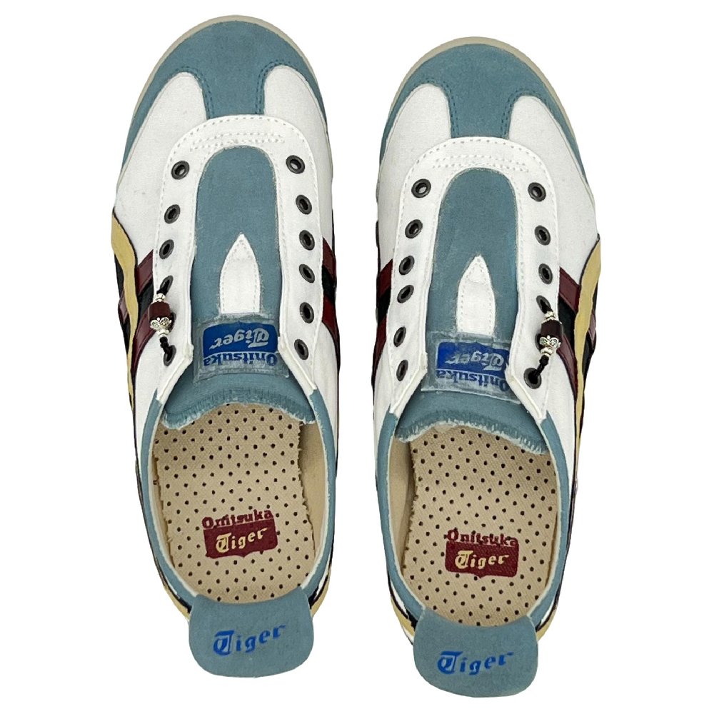 Onitsuka Tiger MEXICO 66 Casual Shoes Unisex Low Top White/Blue/Red
