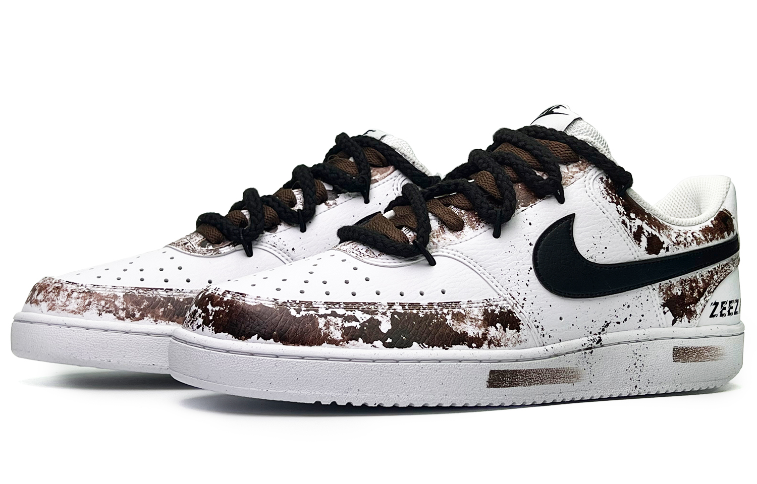 Nike Court Borough Lava Latte Low-Top Skateboard Shoes Unisex White Brown купить в интернет-магазине Yoocart с быстрой доставкой по России.