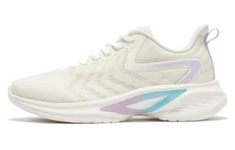 361° Cushioning Lightweight Low-Top Running Shoes Women's White Purple