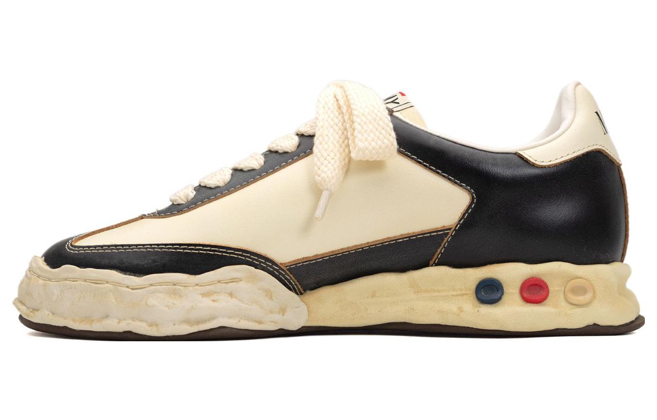 Maison MIHARA YASUHIRO Herbie Og Sole Leather Sneakers купить в интернет-магазине Yoocart с быстрой доставкой по России.