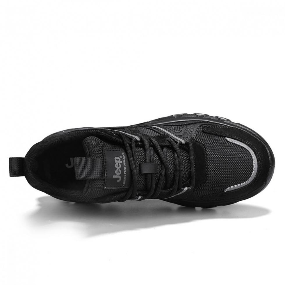 Jeep Low Top Outdoor Shoes Men's Black купить в интернет-магазине Yoocart с быстрой доставкой по России.