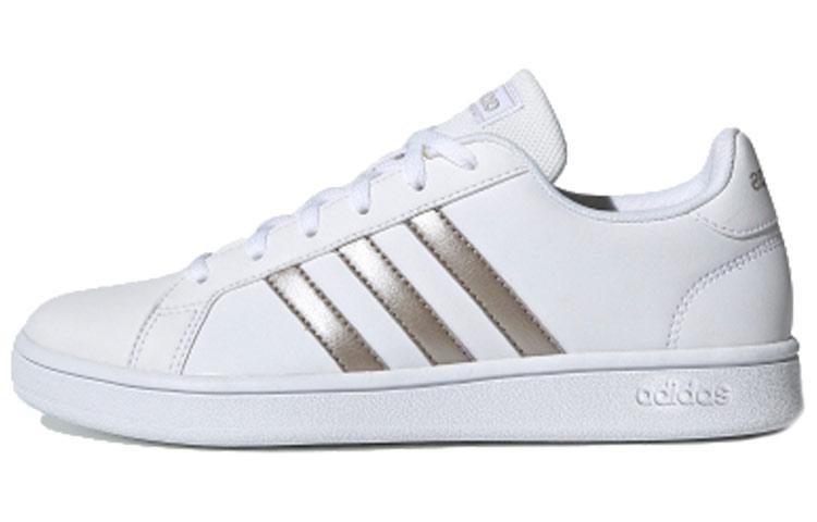 Adidas Grand Court Base Cloud White Platinum Metallic Women's