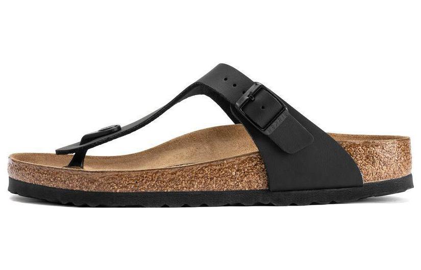 Birkenstock Gizeh Birko Flor Narrow Fit 'Black'