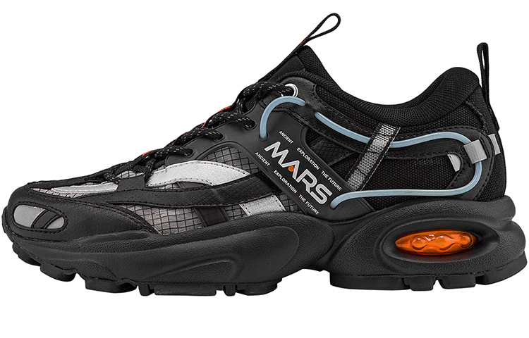 Kappa MARS Low-Top Sports Casual Shoes Unisex Black