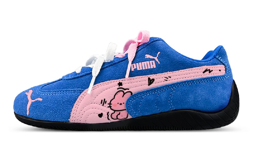 PUMA Speedcat Collection Abrasion Resistant Low Top Casual Shoes Unisex Blue
