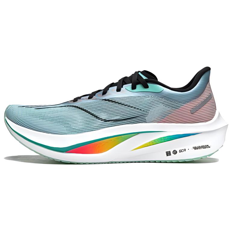 LINING Feidian 4 Challenger Running Shoes Men's Low top Cyan/White