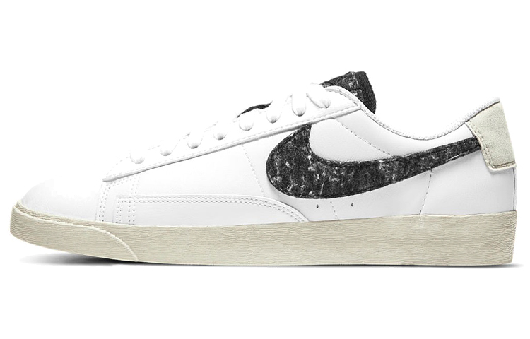 Nike Blazer Low Se 'Recycled Wool Pack   White Black' Women's