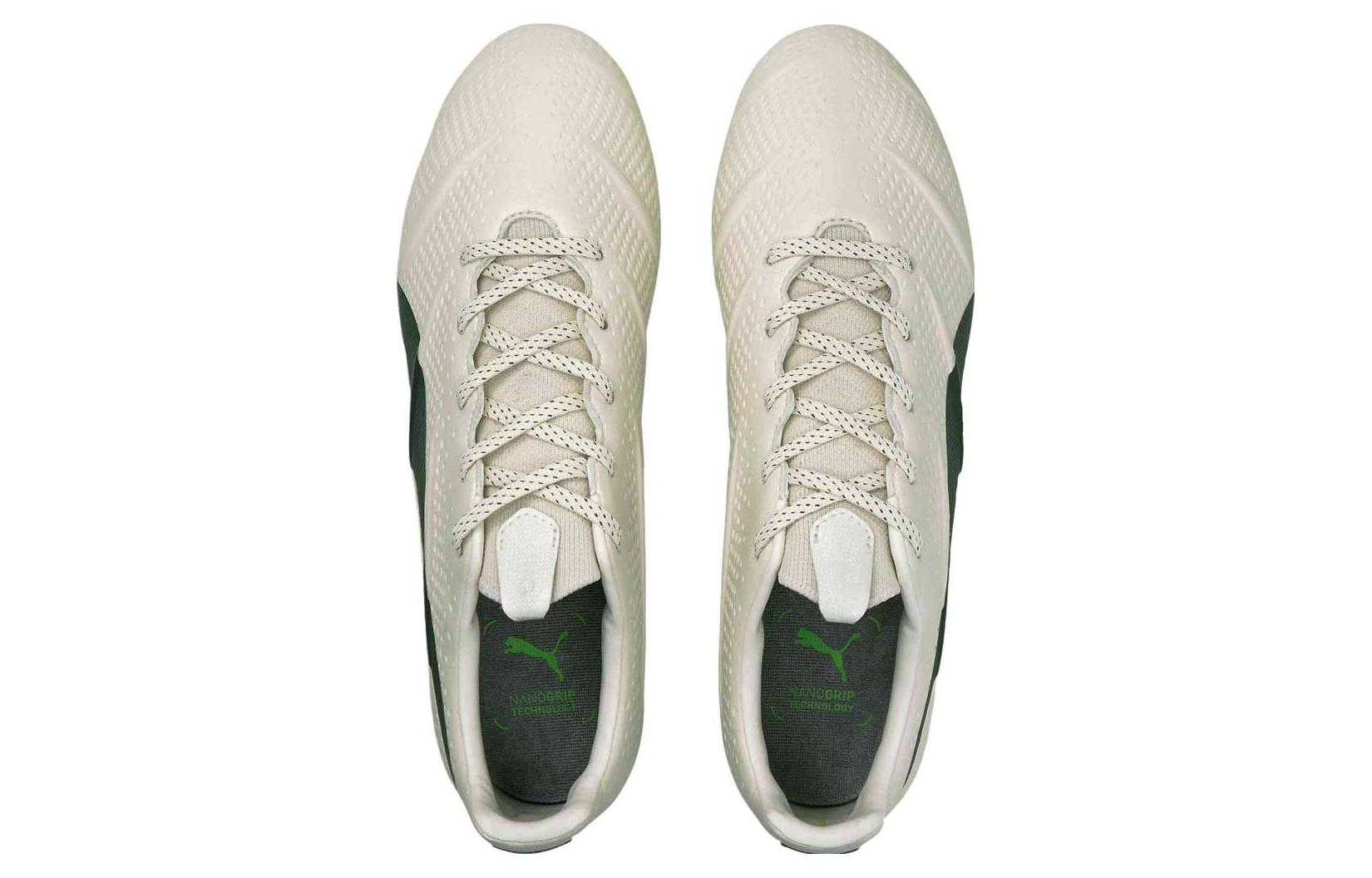 PUMA King Platinum 21 Vegan Fg Ag 'Ivory Glow Green Glare' купить в интернет-магазине Yoocart с быстрой доставкой по России.