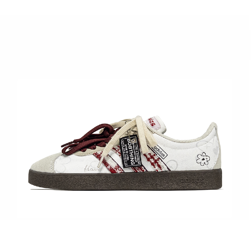 Adidas Neo VL Court Lifestyle Skateboard Shoes Unisex Low Top Gray/Brown