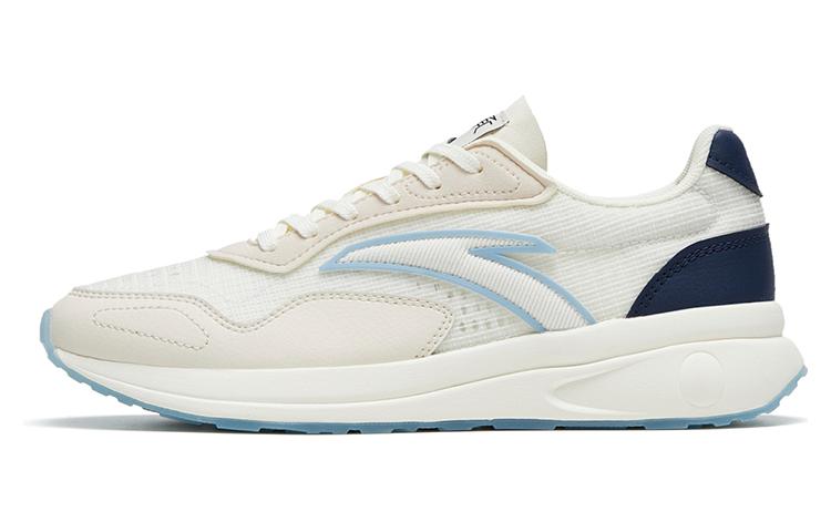 Anta Life Collection Durable Breathable Low-Top Sports Casual Shoes Women's White Gray Blue