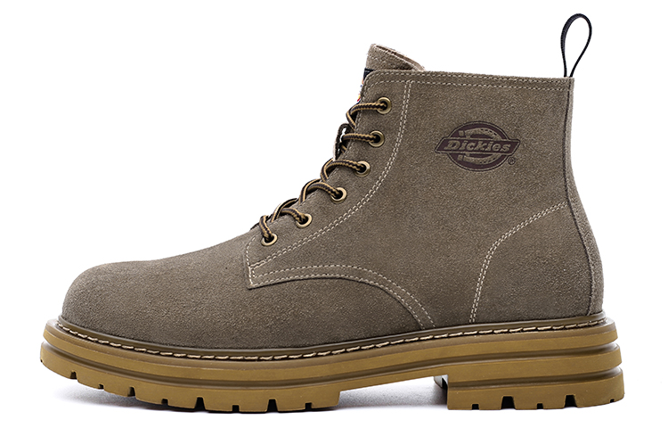 Dickies Vintage Casual Trendy High-Top Workwear Outdoor Boots Men's Khaki