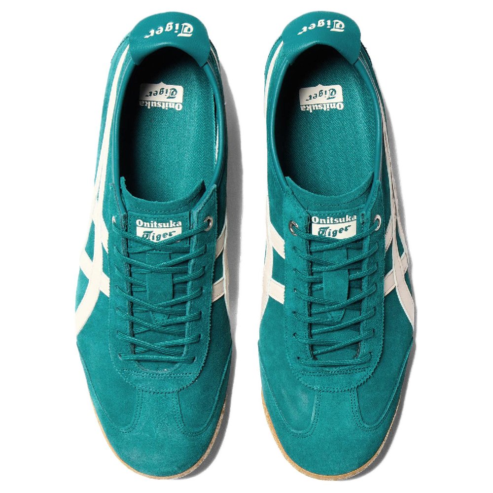 Onitsuka Tiger MEXICO 66 Anti Slip Wear Resistant Low Top Casual Shoes Unisex Dark Green