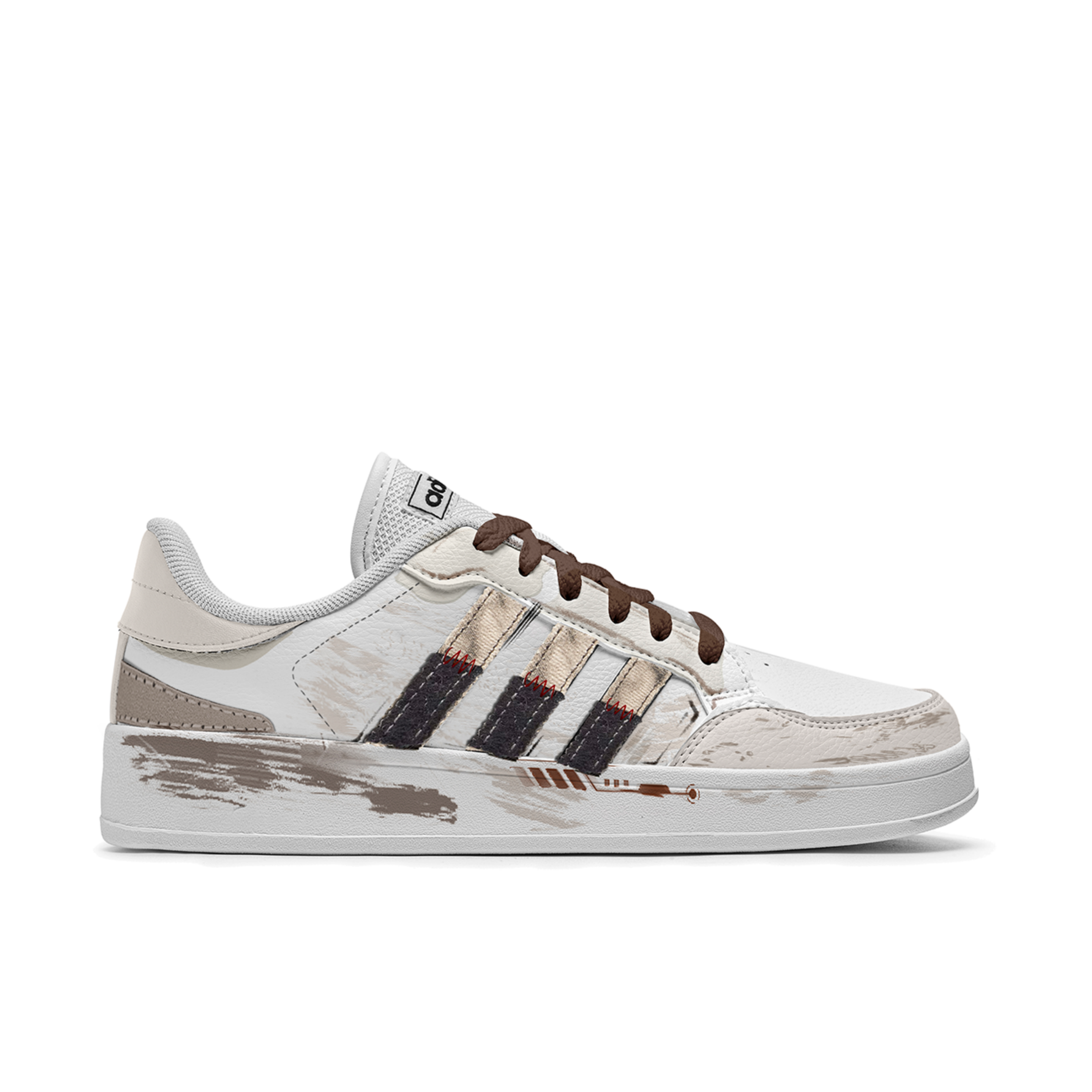 Adidas Skateboard Shoes Unisex Low top Brown