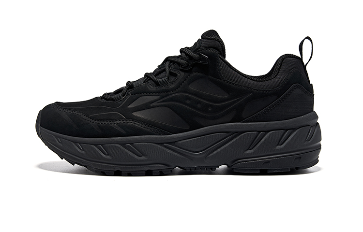 Saucony CYBER WEB Running Shoes Unisex Low-Top Black
