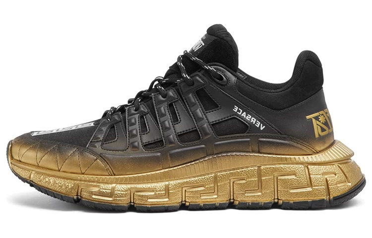 VERSACE Trigreca Sneaker Black Gold